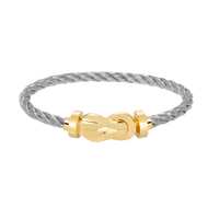 [Clover Jewelry]CHANCE LARGE 8 FIGURE BUCKLE NO DIAMOND BRACELET GOLD