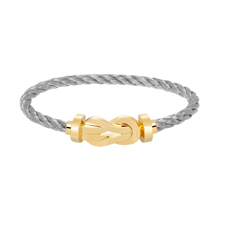 [Clover Jewelry]CHANCE LARGE 8 FIGURE BUCKLE NO DIAMOND BRACELET GOLD