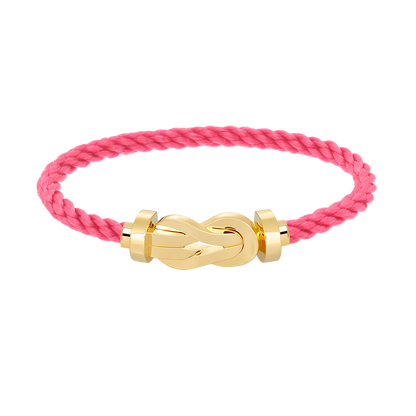 [Clover Jewelry]CHANCE LARGE 8 FIGURE BUCKLE NO DIAMOND BRACELET GOLD