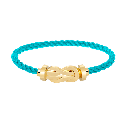 [Clover Jewelry]CHANCE LARGE 8 FIGURE BUCKLE NO DIAMOND BRACELET GOLD