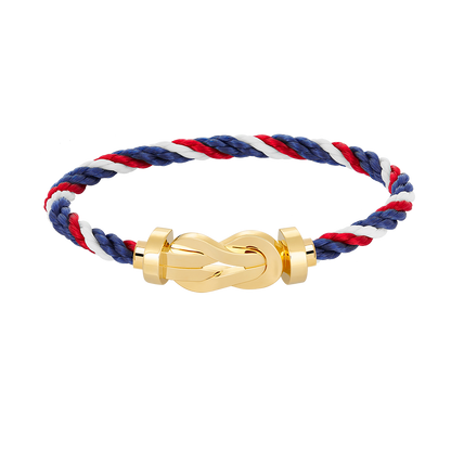 [Clover Jewelry]CHANCE LARGE 8 FIGURE BUCKLE NO DIAMOND BRACELET GOLD