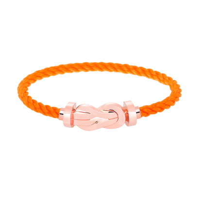 [Clover Jewelry]CHANCE LARGE 8 FIGURE BUCKLE NO DIAMOND BRACELET ROSE GOLD