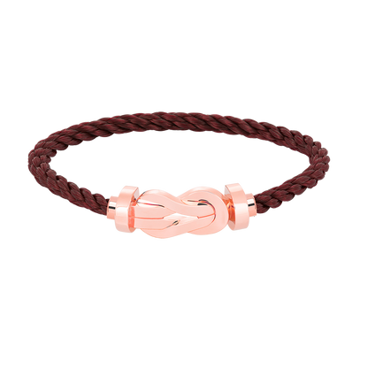 [Clover Jewelry]CHANCE LARGE 8 FIGURE BUCKLE NO DIAMOND BRACELET ROSE GOLD