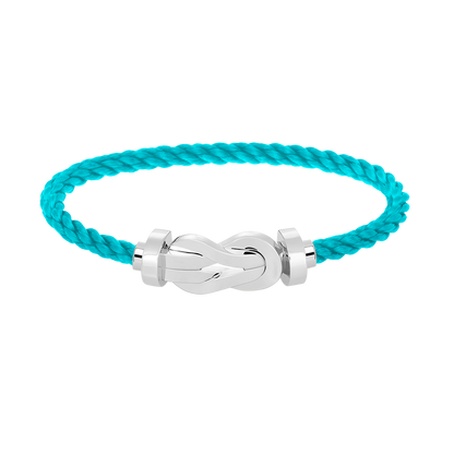 [Clover Jewelry]CHANCE LARGE 8 FIGURE BUCKLE NO DIAMOND BRACELET SILVER