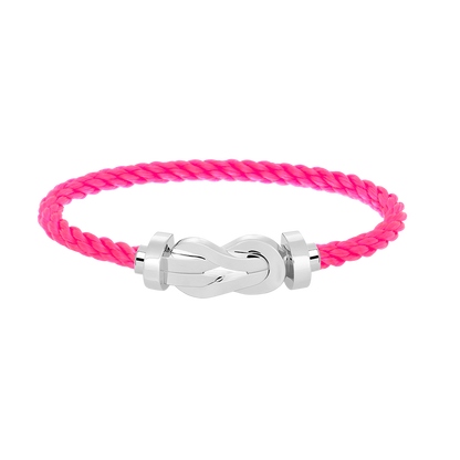 [Clover Jewelry]CHANCE LARGE 8 FIGURE BUCKLE NO DIAMOND BRACELET SILVER