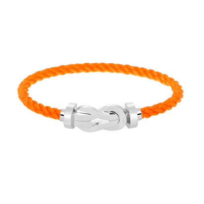 [Clover Jewelry]CHANCE LARGE 8 FIGURE BUCKLE NO DIAMOND BRACELET SILVER
