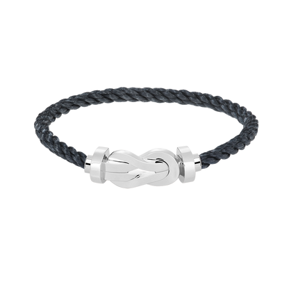 [Clover Jewelry]CHANCE LARGE 8 FIGURE BUCKLE NO DIAMOND BRACELET SILVER