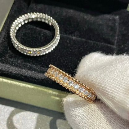 [CLOVER JEWELRY]PERLEE DIAMOND SILVER RING