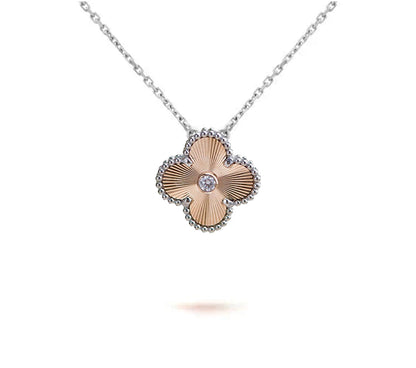 [CLOVER JEWELRY]CLOVER 15MM NECKLACE SILVER COLLECTION