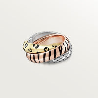 [Clover Jewelry]TRINITY  RING LEOPARD PRINT