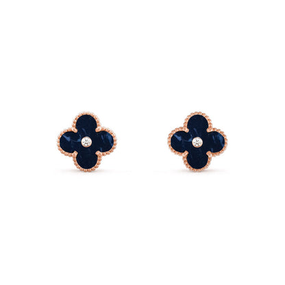[CLOVER JEWELRY]CLOVER  15MM DIAMOND EARRINGS COLLECTION