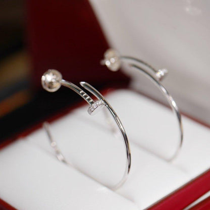 [Clover Jewelry]JUSTE EARRINGS DIAMONDS 1.8MM