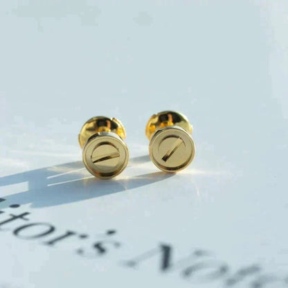 [Clover Jewelry]LOVE EARRINGS GOLD 10MM