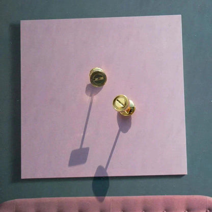 [Clover Jewelry]LOVE EARRINGS GOLD 10MM