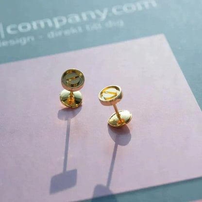 [Clover Jewelry]LOVE EARRINGS GOLD 10MM