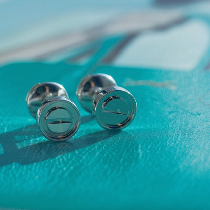 [Clover Jewelry]LOVE EARRINGS SILVER 10MM
