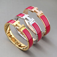 [Clover Jewelry]H RED BRACELET
