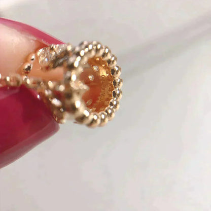 [CLOVER JEWELRY]PERLEE PEDANT NECKLACE GOLD / ROSE GOLD