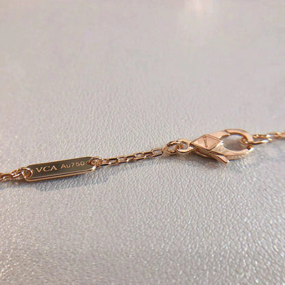 [CLOVER JEWELRY]PERLEE PEDANT NECKLACE GOLD / ROSE GOLD