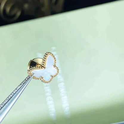 [CLOVER JEWELRY]SWEET BUTTERFLY MOP EARSTUDS