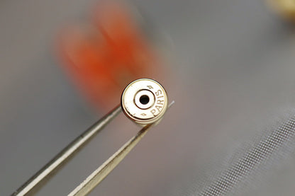 [CLOVER JEWELRY]MINI POP H EARRINGS ORANGE