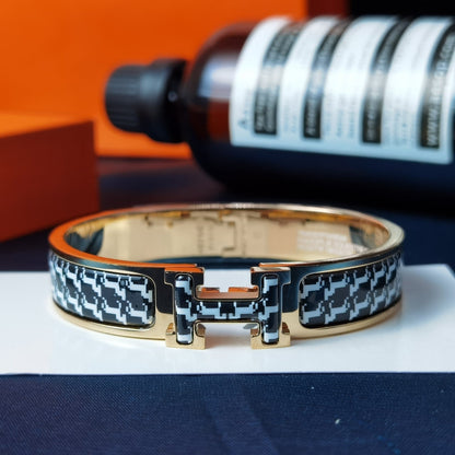 [Clover Jewelry]H HORSE BRACELET 12MM