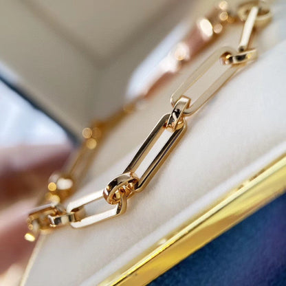 [Clover Jewelry]CHAINE BRACELET SMALL MODEL DIAMOND