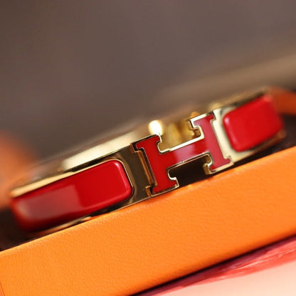 [Clover Jewelry]H BRACELET 12MM GOLD
