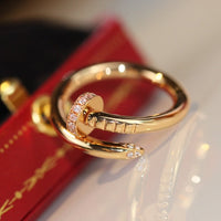 [Clover Jewelry]JUSTE RING 2.65MM GOLD DIAMOND