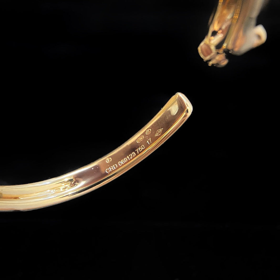 [Clover Jewelry]PANTHERE GOLD OPEN BRACELET