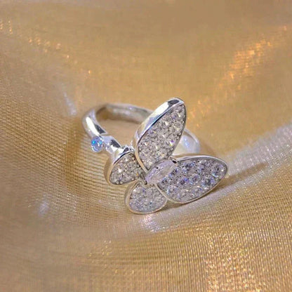 [Clover Jewelry]BUTTERFLY DIAMOND RING