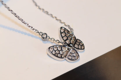 [CLOVER JEWELRY]BUTTERFLY DIAMOND NECKLACE