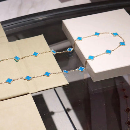 [CLOVER JEWELRY]CLOVER 20 MOTIFS TURQUOISE GOLD