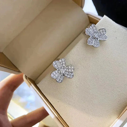 [CLOVER JEWELRY]CLOVER COMOS DIAMOND EARRINGS SILVER