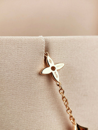 [Clover Jewelry]STAR AND SUN 7 MOTIFS GOLD BRACELET
