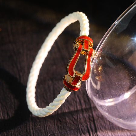 [Clover Jewelry]FORCE 10 WHITE TEXTILE DIAMOND PAVED