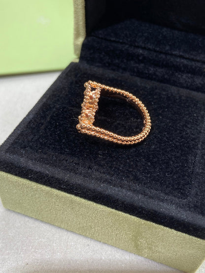 [CLOVER JEWELRY]CLOVER RIVERSIBLE RING GOLD COLLECTION