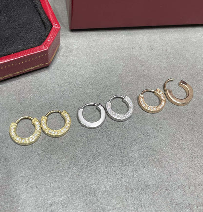 [Clover Jewelry]LOVE DIAMOND EARRINGS
