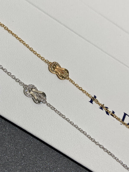 [Clover Jewelry]CHANCE INFINIE DIAMOND BRACELET