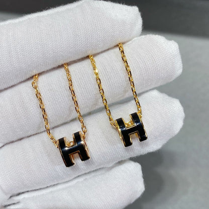 [Clover Jewelry]MINI POP H NECKLACE