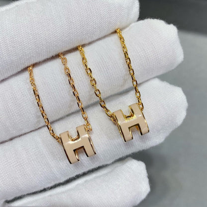 [Clover Jewelry]MINI POP H NECKLACE