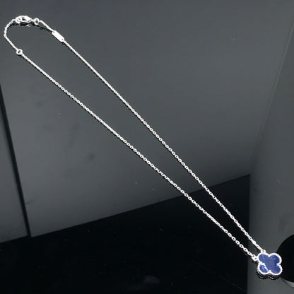 [CLOVER JEWELRY]CLOVER PIETERSITE SILVER LONG NECKLACE