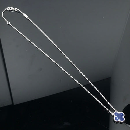 [CLOVER JEWELRY]CLOVER PIETERSITE SILVER LONG NECKLACE