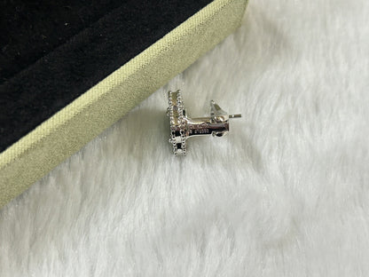 [Clover Jewelry]CLOVER PIETERSITE MEDIUM STUD EARRINGS
