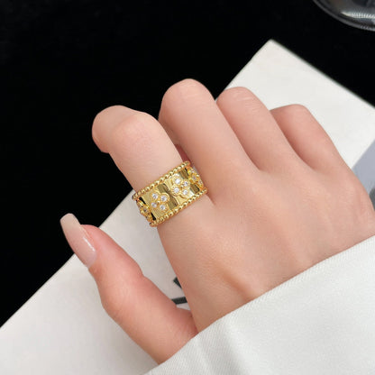 [Clover Jewelry]PERLEE DIAMOND LARGE RING