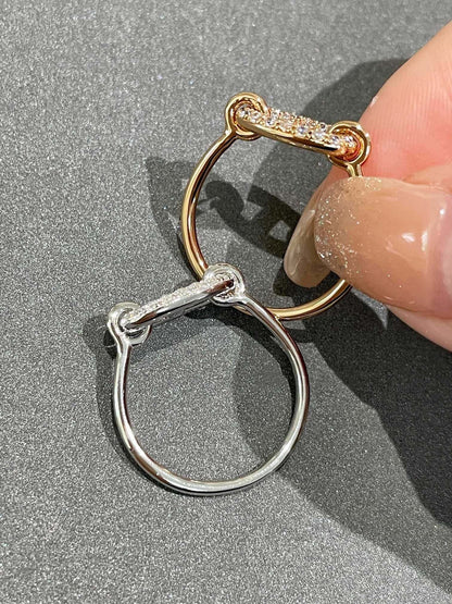 [Clover Jewelry]RONDE SMALL DIAMOND RING