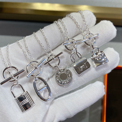 [Clover Jewelry]CONSTANCE PEDANT SILVER NECKLACE