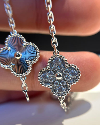 [CLOVER JEWELRY] CLOVER 5 MOTIF LASER BRACELET COLLECTION