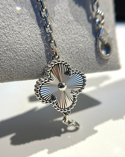 [CLOVER JEWELRY] CLOVER 5 MOTIF LASER BRACELET COLLECTION