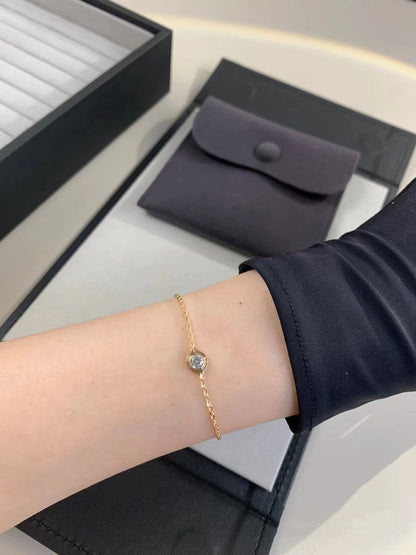 [Clover Jewelry]DAMOUR DIAMOND LINK BRACELET